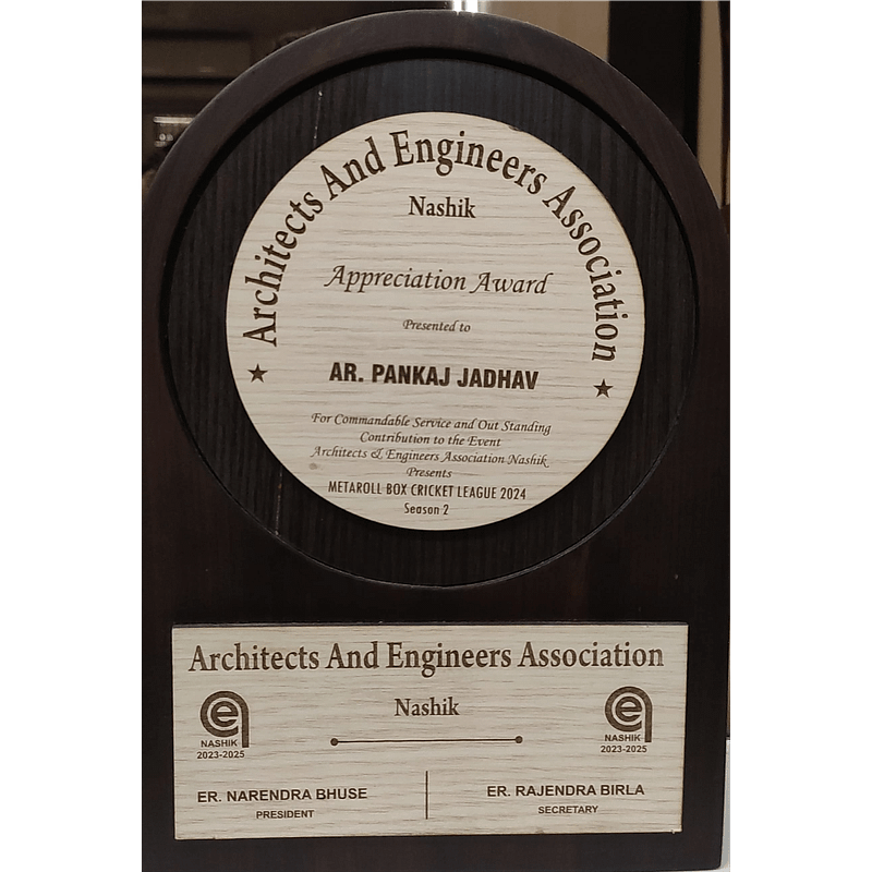 Architects And Engineers Association Nashik Appreciation Award